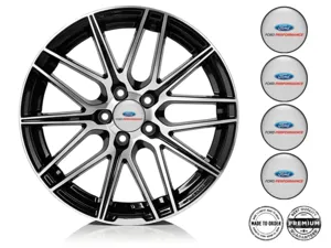 Ford Calcomanías de Aro Estilo Insignias de Rueda Lujo